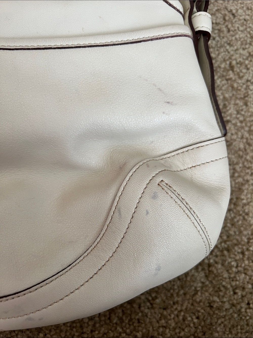 Coach Soho White Bag 9248 project bag! - Picture 8 of 11